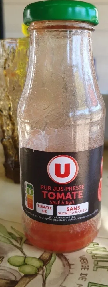 Pur jus pressé tomate