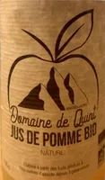 Jus de pomme bio