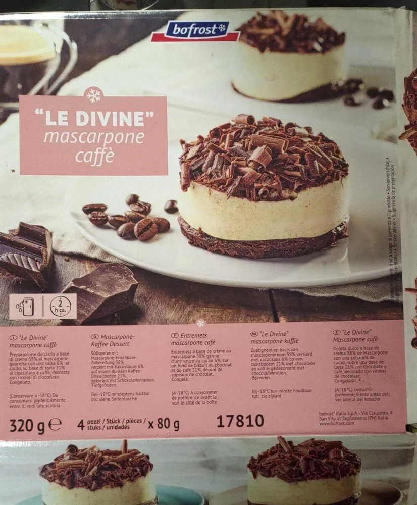 Le divine - Mascarpone e Caffè