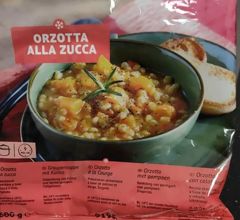 Orzotta alla zucca