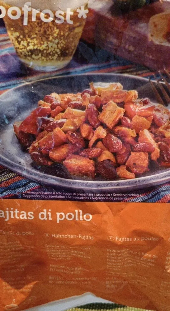 Fajitas di pollo