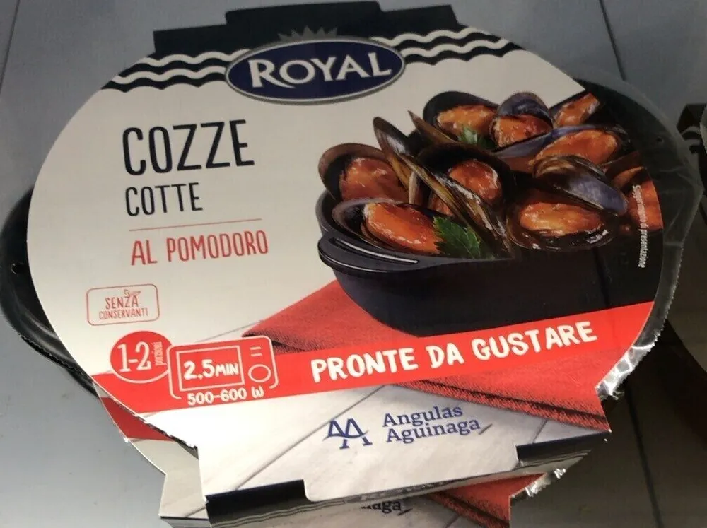 Cozze cotte al pomodoro
