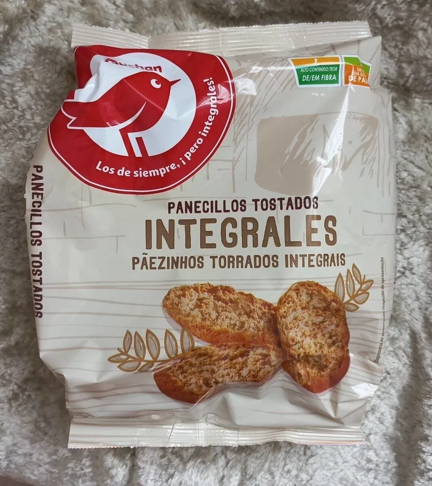 Panecillos tostados integrales