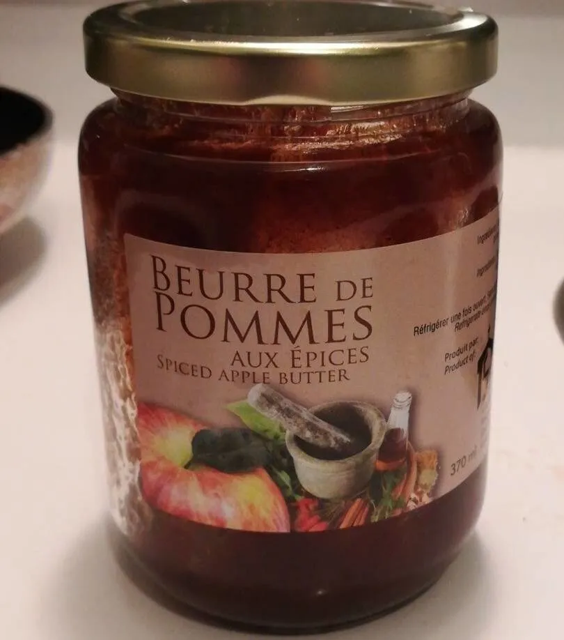 Beurre de pommes aux épices