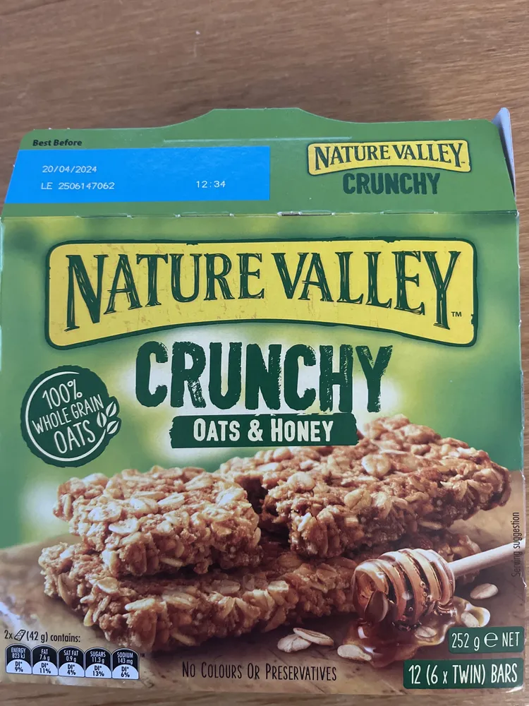 crunchy oats & honey