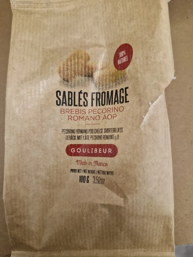 sables fromage