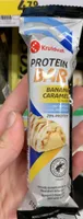 Protein bar banane caramel