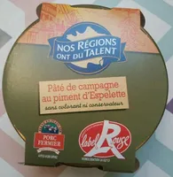 Pâté de campagne au piment d'Espelette