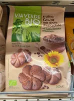 Frollino cacao con gocce di cioccolato