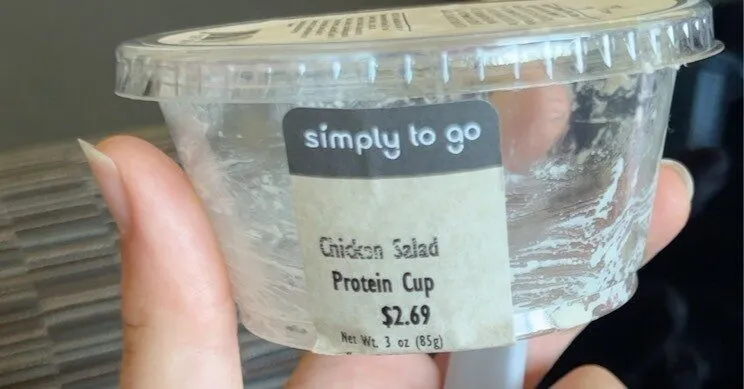 Chicken Salad Protein Cup