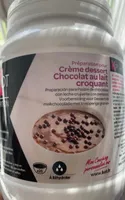 Crème dessert chocolat croquant