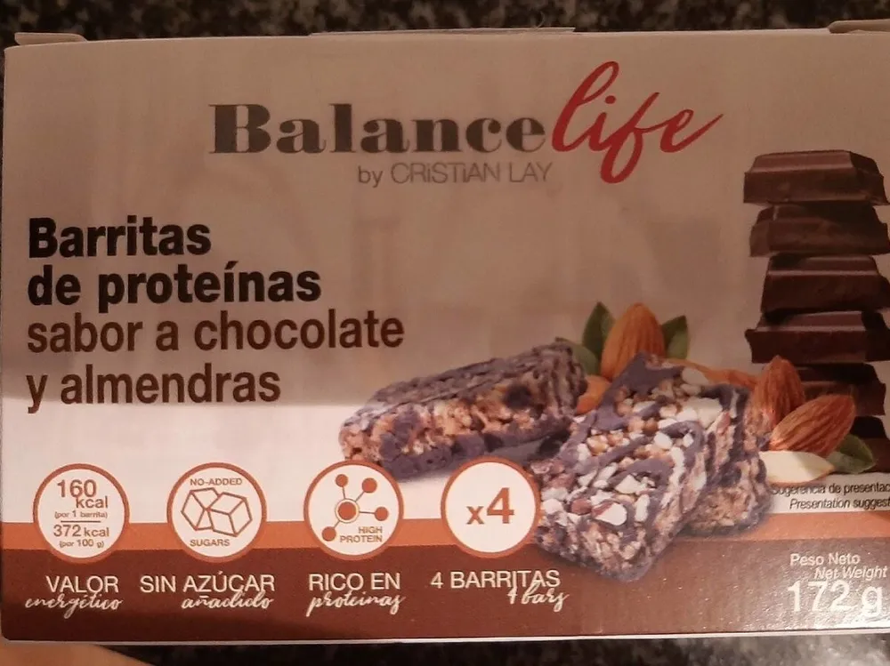 Balance life, barrita de proteina