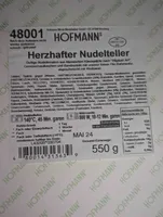 Herzafter Nudelteller
