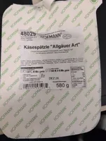 Käsespätzle "Allgäuer Art"