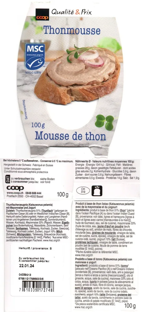 MSC Thonmousse