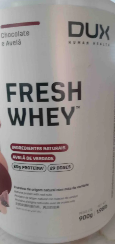 Fresh Whey chocolate e avelã