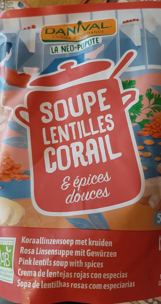 soupe lentilles corail