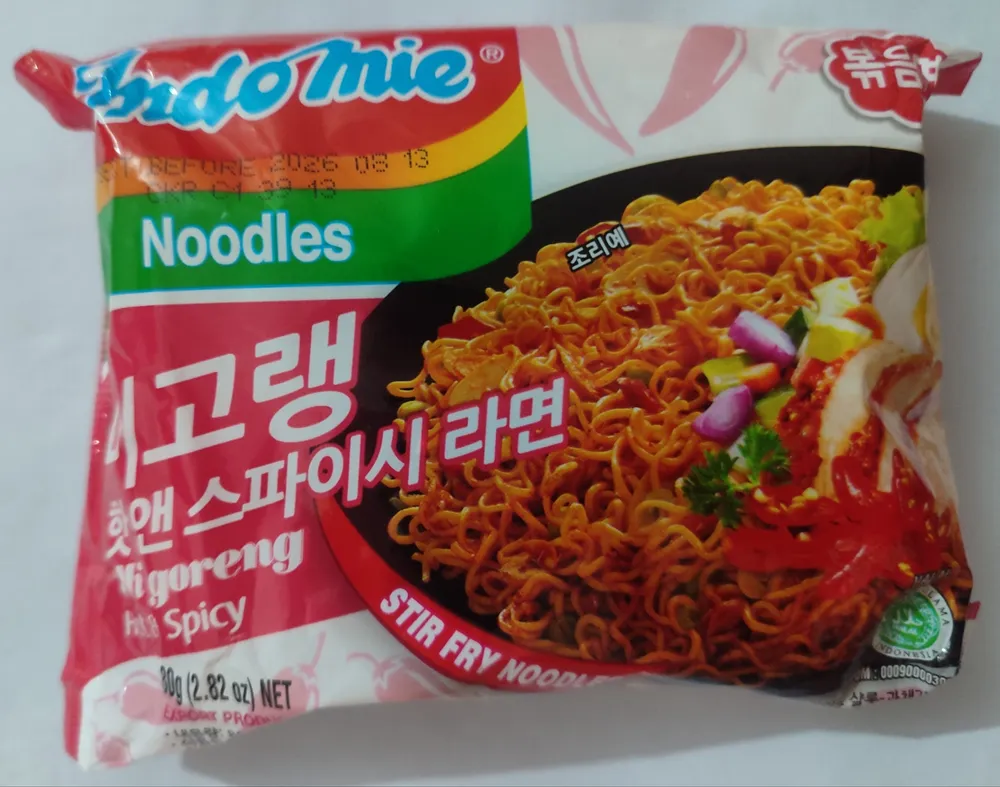 INDOMIE NOODLES MI GORENG HOT & SPICY
