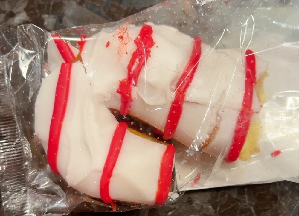 Candy Cane Donut