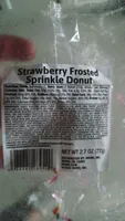 Strawberry Frosted Sprinkle Donut