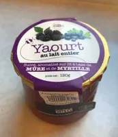 Yaourt au lait entier Mure Myrtille