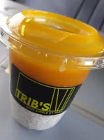 Dessert lait coco/chia/mangue