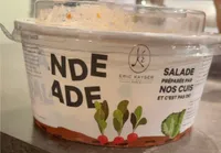 Salade pasta cocktail a base de pate, poulet…