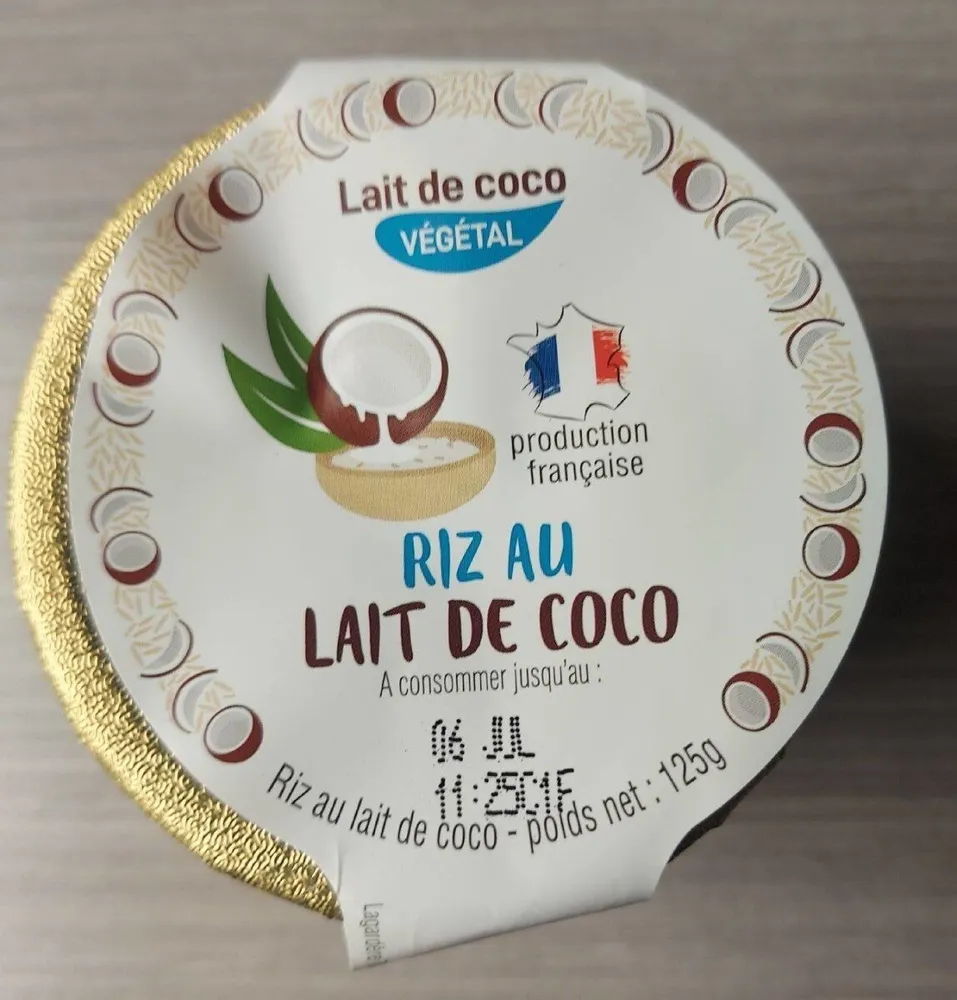 Riz au lait de coco