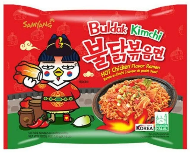 Buldak Kimchi Hot Chicken Flavor Ramen