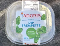Trempette epinard