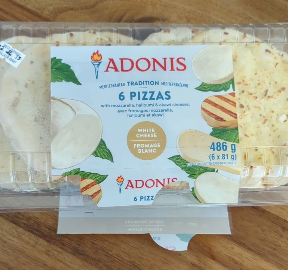 6 pizza adonis