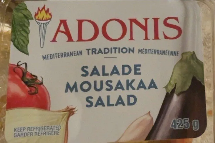Mousakaa salad
