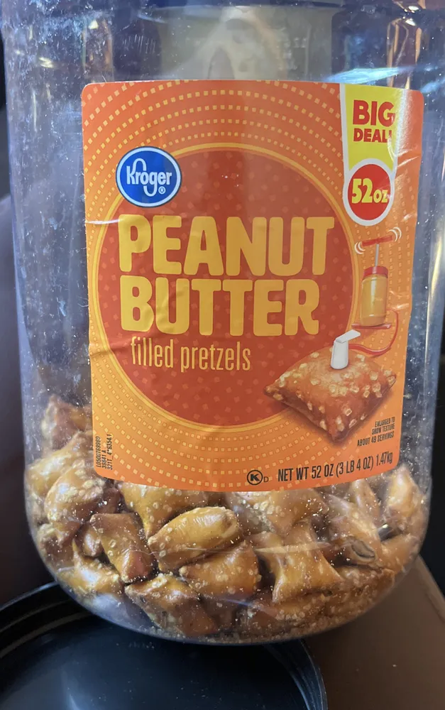 Peanut Butter filled pretzels