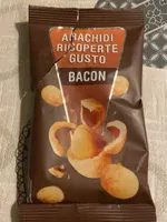 Arachidi ricoperte gusto bacon