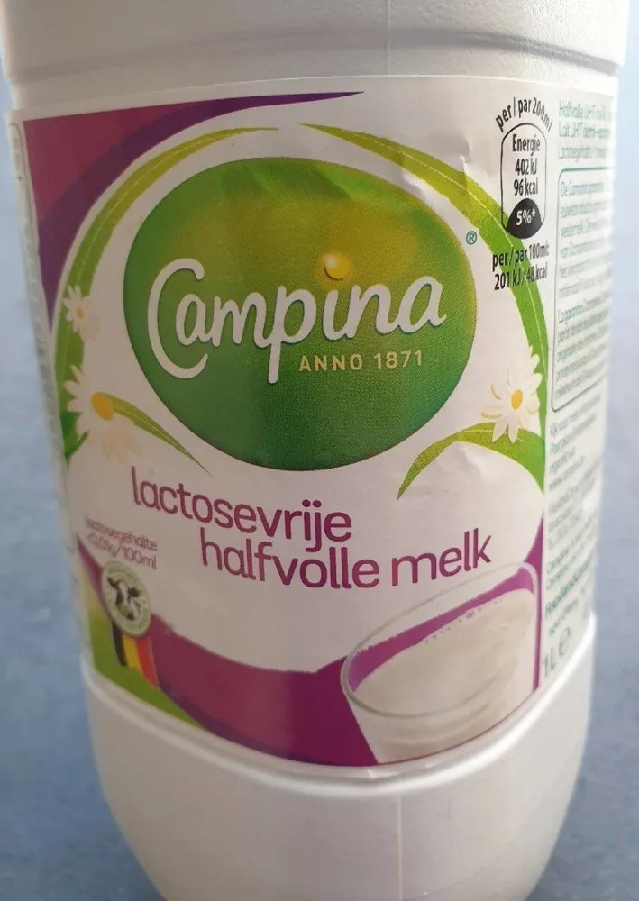 Lait sans lactose
