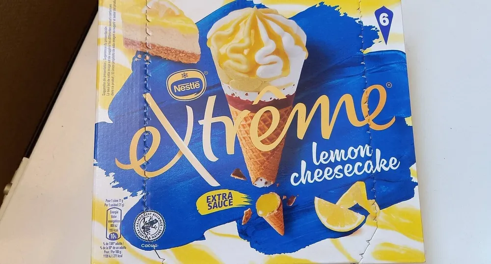 Extrême Lemon cheesecake