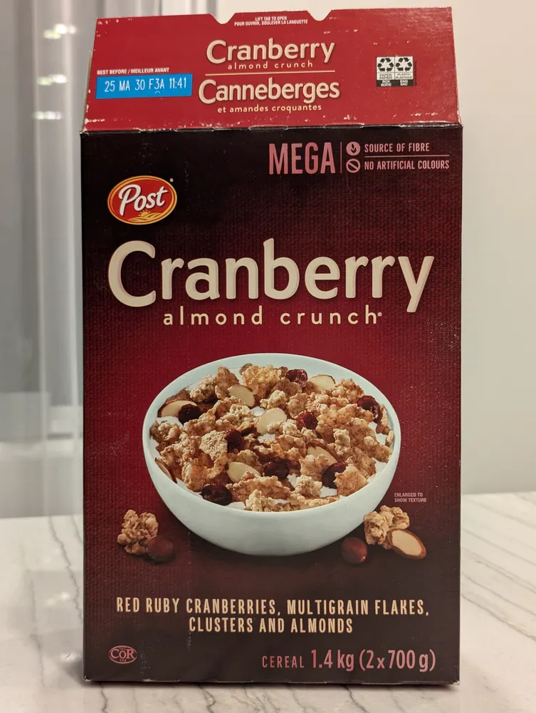 Cranberry Almond Crunch