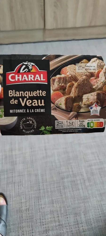 Blanquette de Veau Mitonnée à la Crème