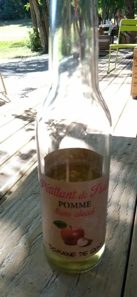Pétillant de fruits pomme