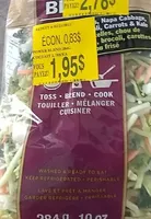 Veggie slaw blends