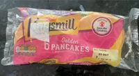 Golden pancakes