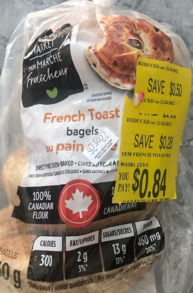 French toast bagels