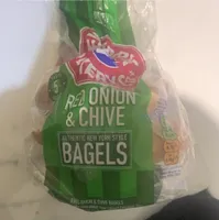 red onion and chive bagels
