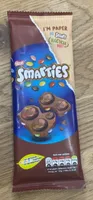 Smarties chocolate bar