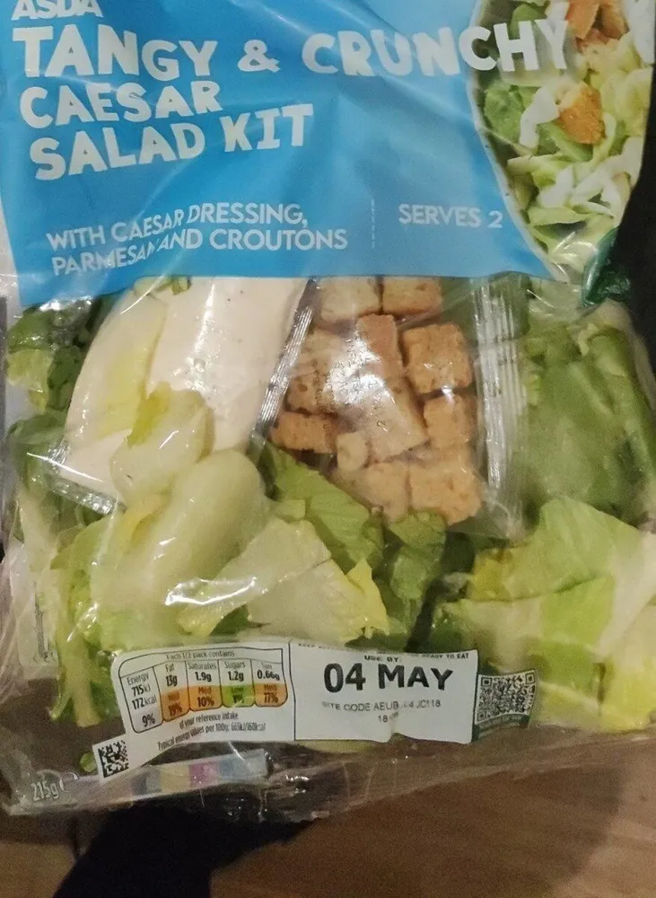 Asda Caesar salad