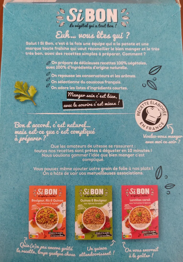 Graines de couscous aux épices douces