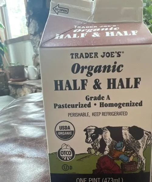 Half and half