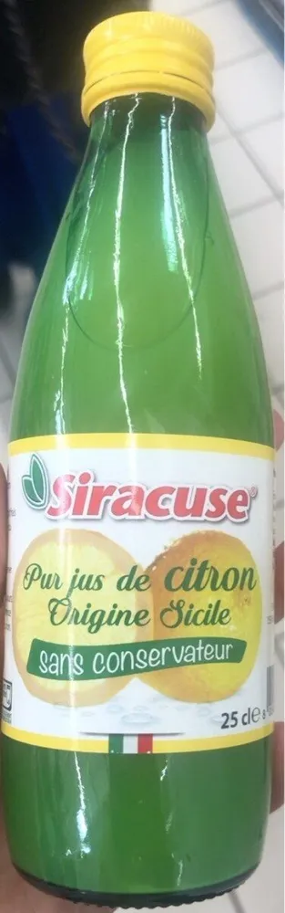 Pur jus de citron