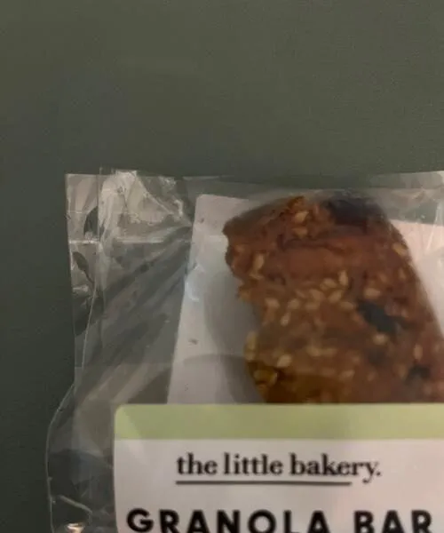 Granola Bar gluten dairy and sugar refined free