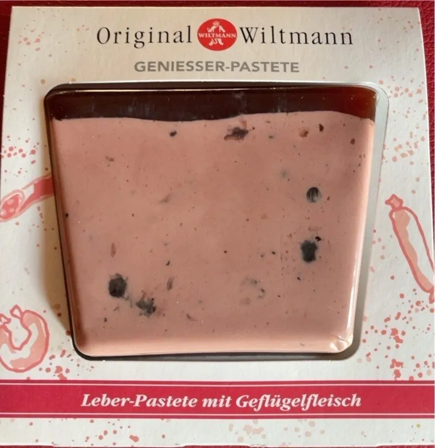 Leber Pastete mit Gflügelfleisch